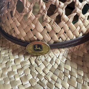 JOHN DEERE STRAW COWBOY HAT